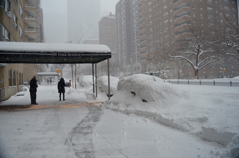 Illustration for article titled On the Ground in New York During a Blizzard